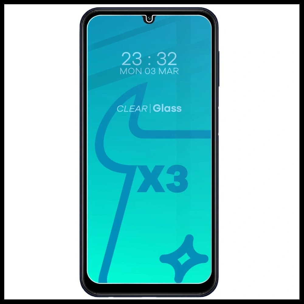 BIZON Clear 3x sticlă de ecran + sticlă pentru cameră Samsung Galaxy M34 5G - 3