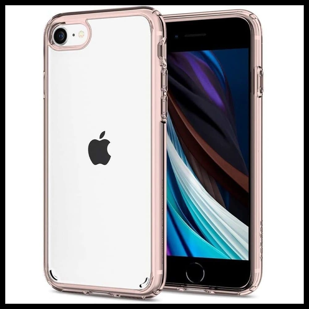 Etui Spigen Ultra Hybrid Apple iPhone SE 2022/SE 2020/8/7 Růžová krystalová - 1