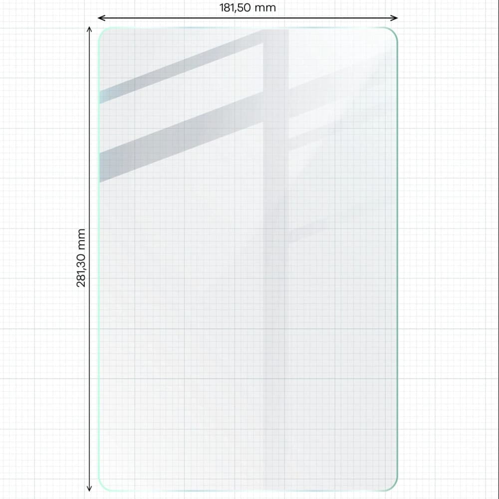 Tvrzené sklo Bizon Glass Tab Clear pro Samsung Galaxy Tab S10 Plus/S9 FE Plus/S9 Plus/S8 Plus/S7 Plus/S7 FE [2 PACK] - 2