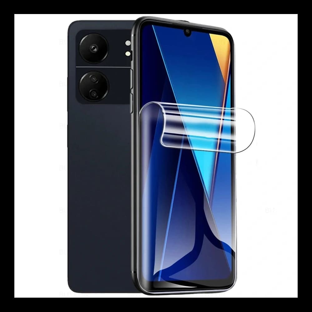 Bizon Glass Hydrogel Előlap Redmi 13C/13C 5G/Poco C65 [2 PACK] - 5