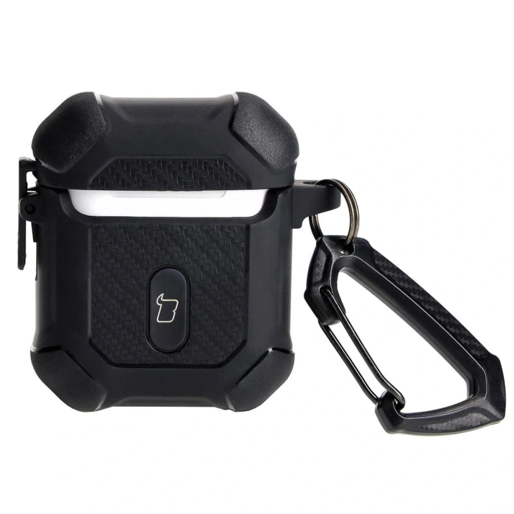 Etui Bizon Case Headphone Armor do Apple Airpods 1/2 černé - 1
