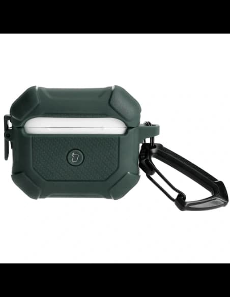 Bizon Case Kopfhörer Rüstung Apple Airpods 3 dunkelgrün