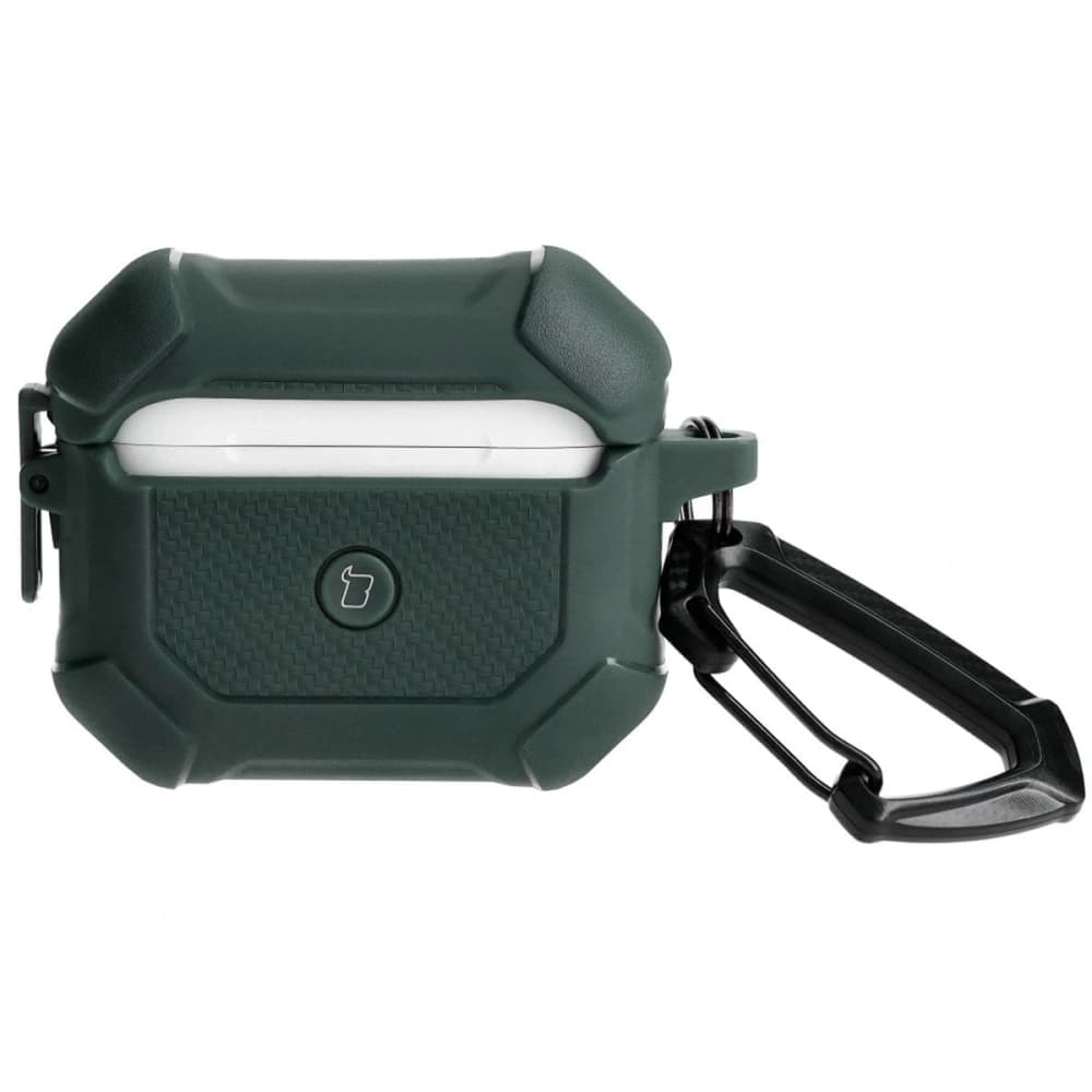 Bizon Case Kopfhörer Rüstung Apple Airpods 3 dunkelgrün - 1