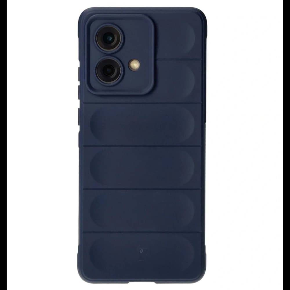 Bizon Caz Tur Motorola Edge 40 Neo albastru marin - 1