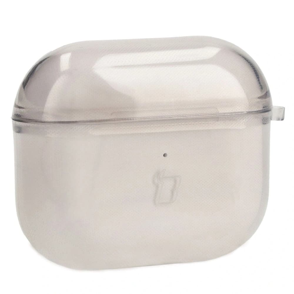 Etui Bizon Case sluchátka Clear pro Airpods 3 průhledné-černé - 4
