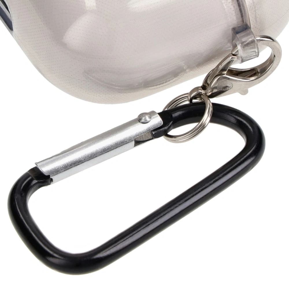 Etui Bizon Case sluchátka Clear pro Airpods 3 průhledné-černé - 5