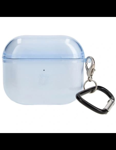 Bizon Case Kopfhörer Clear Airpods 3 klar-blau