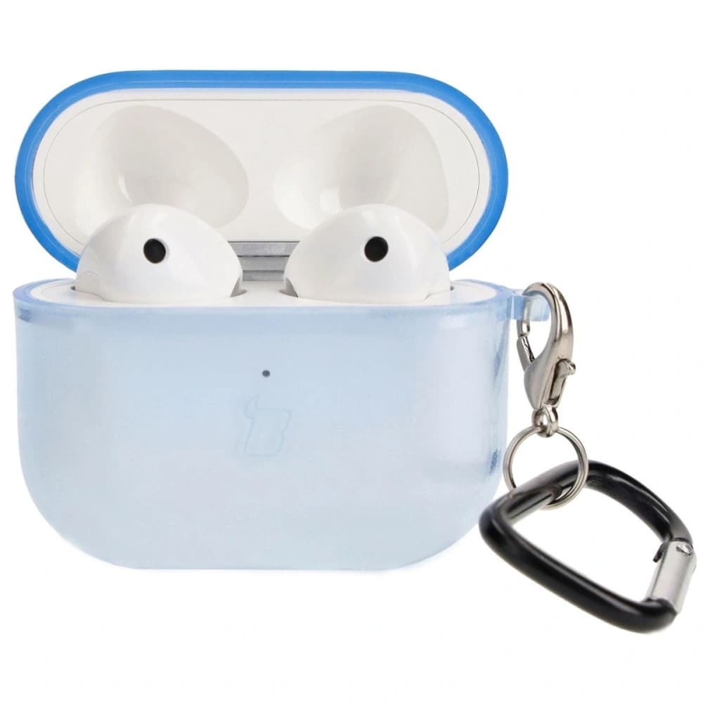 Bizon Case Kopfhörer Clear Airpods 3 klar-blau - 3