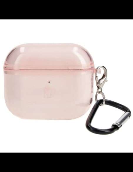 Bizon Case Kopfhörer Klare Airpods 3 klar-rosa