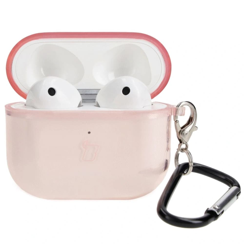 Bizon Case Kopfhörer Klare Airpods 3 klar-rosa - 3