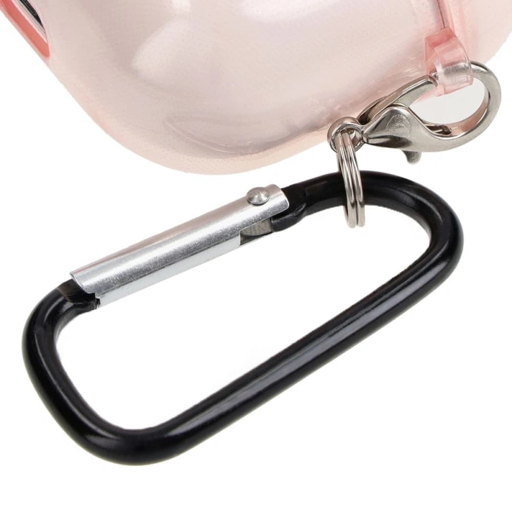 Bizon Case Kopfhörer Klare Airpods 3 klar-rosa - 5