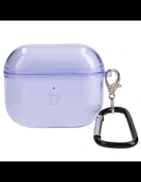 Bizon Case Kopfhörer Clear Airpods 3 klar-lila