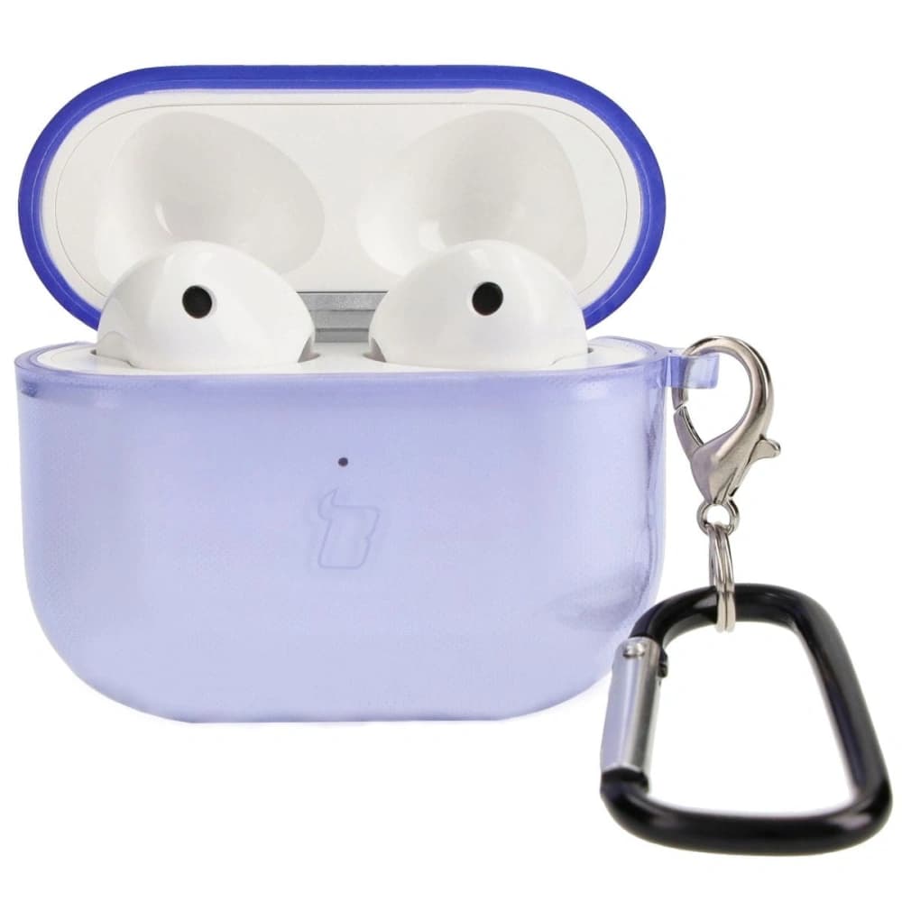 Bizon Case Kopfhörer Clear Airpods 3 klar-lila - 3