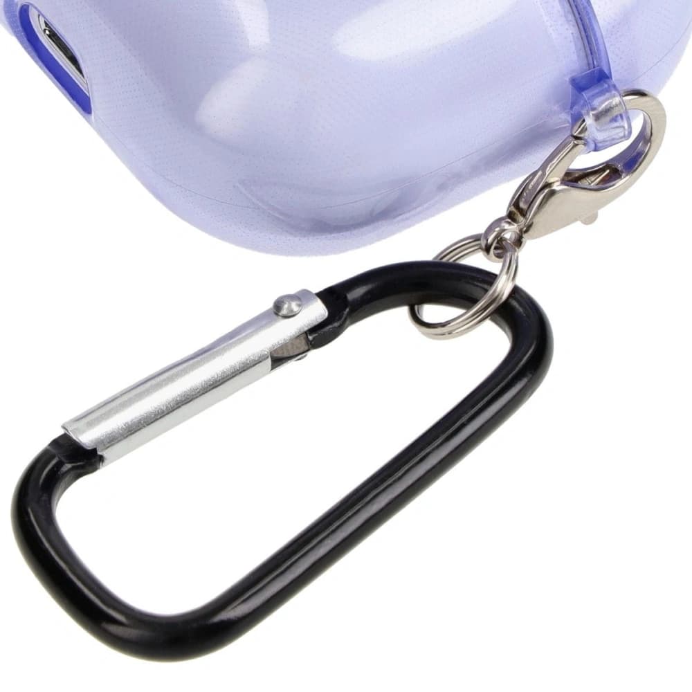 Bizon Case Kopfhörer Clear Airpods 3 klar-lila - 5