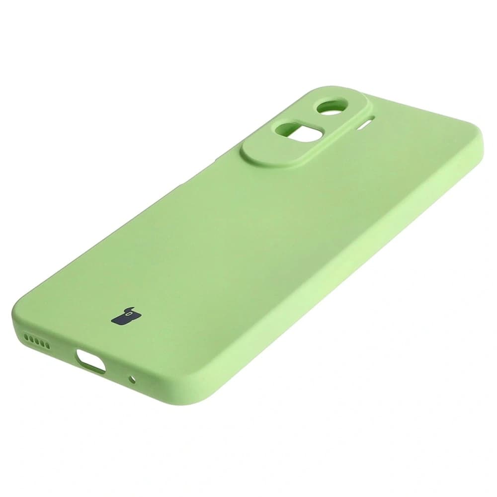 Bizon Case Silicone Honor 90 Lite light green - 3