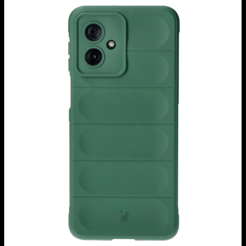 Bizon Caz Tur Motorola Moto G54 5G verde închis - 1