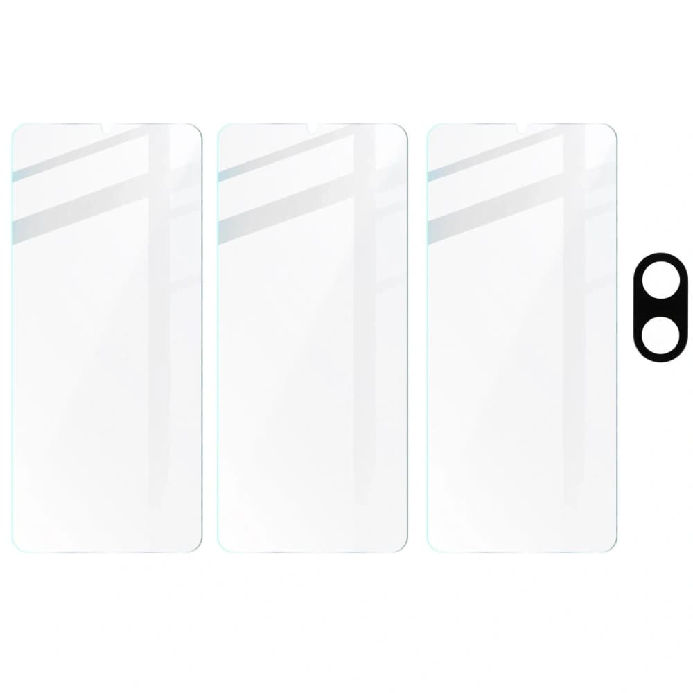 BIZON Clear 3x kijelző üveg + kamera üveg Redmi 13C/Poco C65 - 5