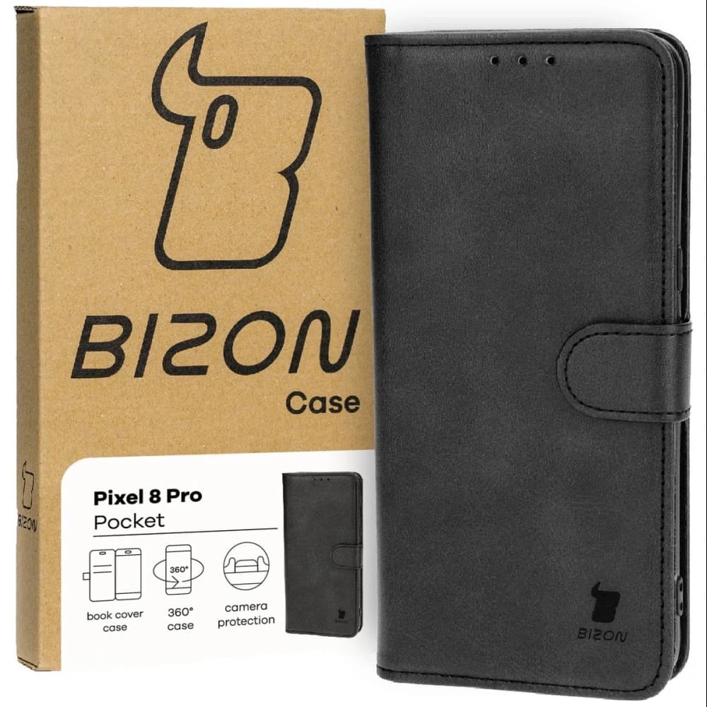 Bizon Case Pocket Google Pixel 8 Pro schwarz - 1