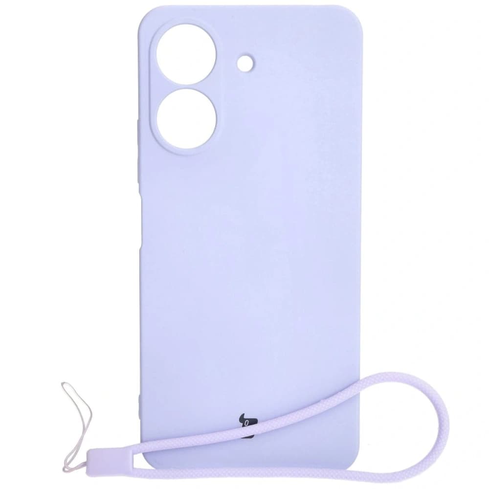 Carcasă din silicon Bizon pentru Redmi 13C / Poco C65 violet deschis - 1