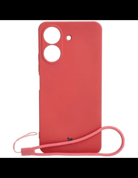 Bizon Case Silikon für Redmi 13C / Poco C65 schmutzig rosa
