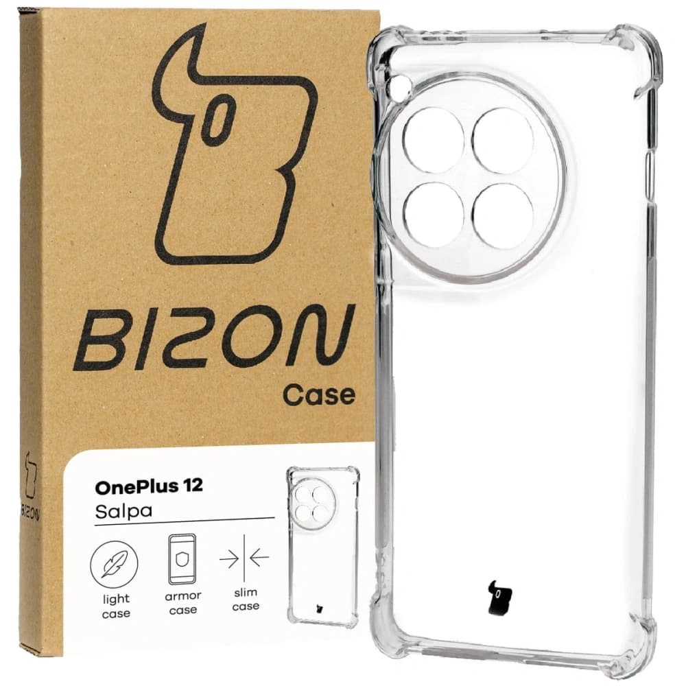 Bizon Case Salpa OnePlus 12 clear - 1