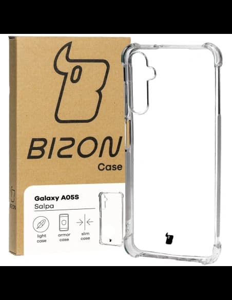 Bizon Case Salpa Samsung Galaxy A05s transparent