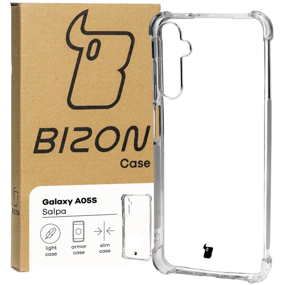 Bizon Case Salpa Samsung Galaxy A05s transparent - 1