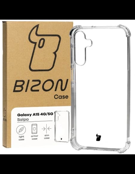Bizon Case Salpa Samsung Galaxy A15 5G/4G klar