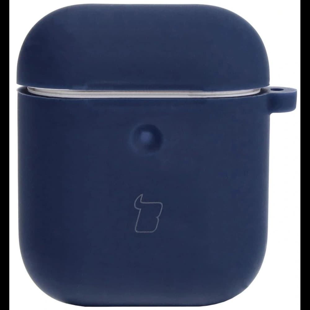 Etui Bizon Case sluchátka silikonové pro AirPods 1/2 modré - 2