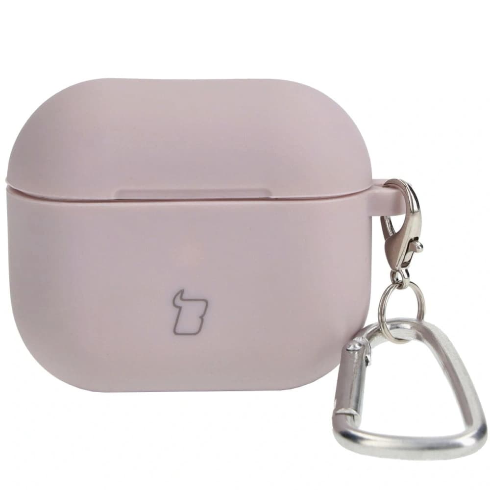 Etui Bizon Case sluchátka silikonové pro AirPods 3 levandulové - 1