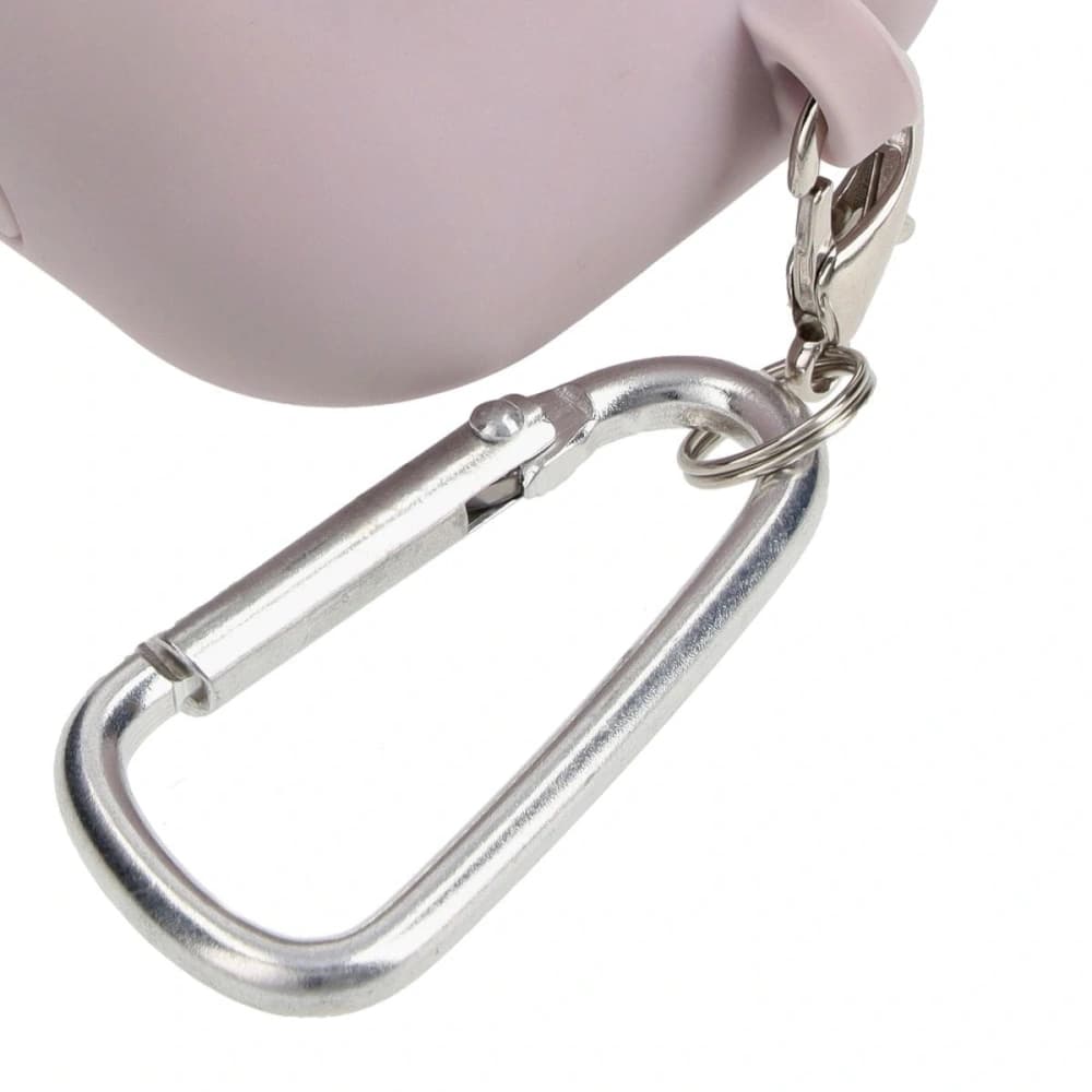 Etui Bizon Case sluchátka silikonové pro AirPods 3 levandulové - 5