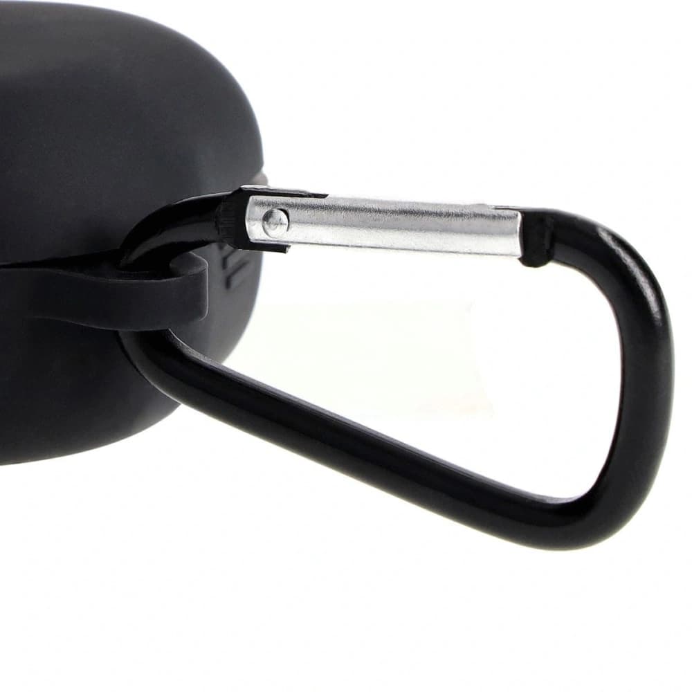 Bizon Case Kopfhörer Silikon Samsung Galaxy Buds Live / Pro / Buds2 / Buds2 Pro / Buds FE schwarz - 5