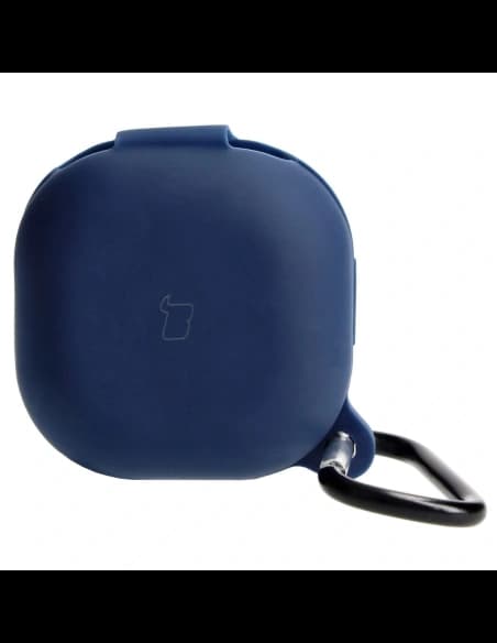 Bizon Case Headphone Silicone Samsung Galaxy Buds Live / Pro / Buds2 / Buds2 Pro / Buds FE navy blue