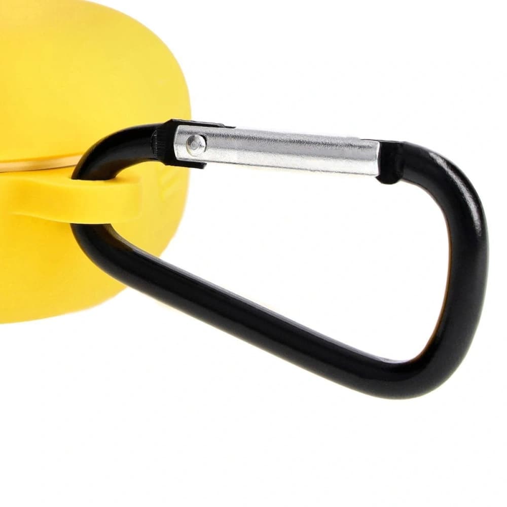 Etui Bizon Case Headphone Silicone do Samsung Galaxy Buds Live / Pro / Buds2 / Buds2 Pro / Buds FE žluté - 5