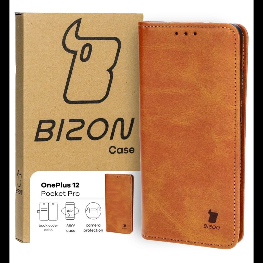 Bizon Case Pocket Pro OnePlus 12 barna - 1
