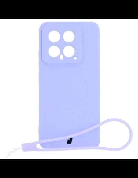 Bizon Case Silicone Magnetic Sq Xiaomi 14 light purple