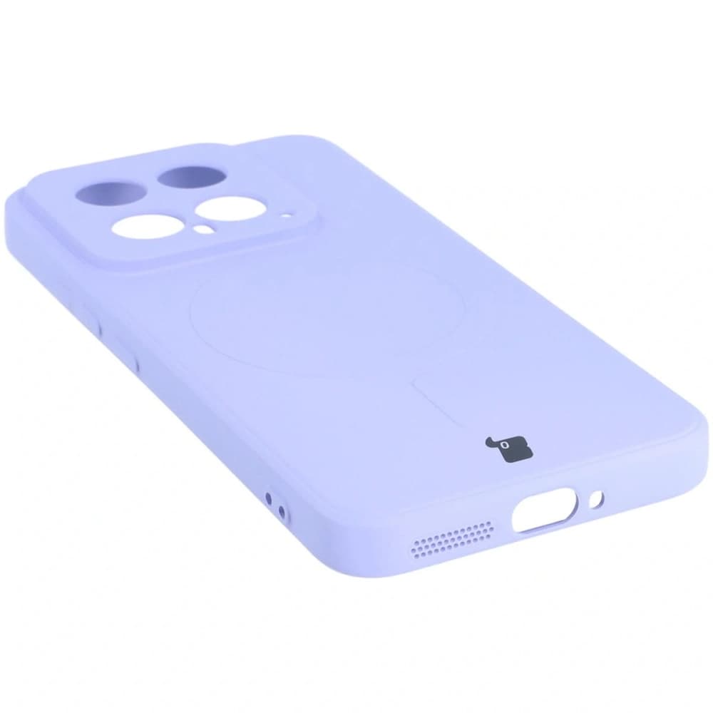 Bizon Case Silicone Magnetic Sq Xiaomi 14 violet deschis - 4