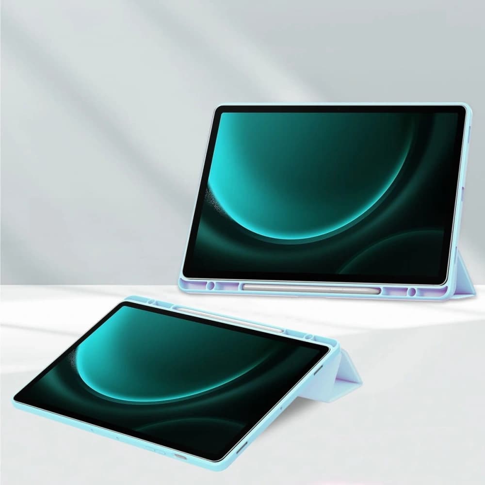 Bizon Case Tab Clear Matt Samsung Galaxy Tab S9 FE Plus albastru - 2