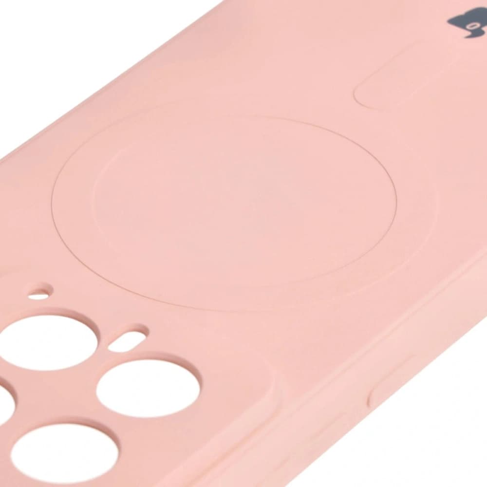 Bizon Case Silicone Magnetic Sq Xiaomi 14 light pink - 5