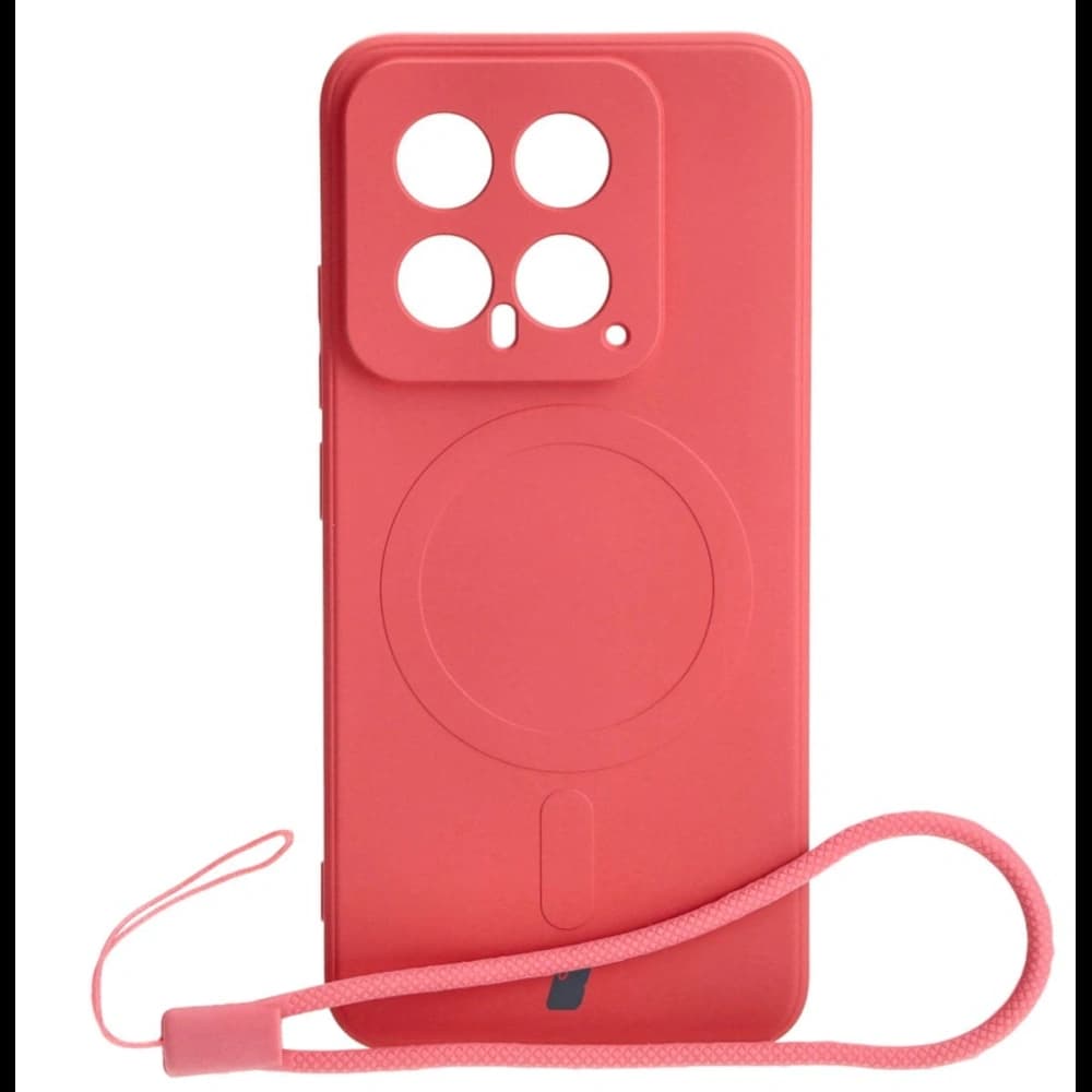 Bizon Case Silicone Magnetic Sq Xiaomi 14 roz murdar - 1