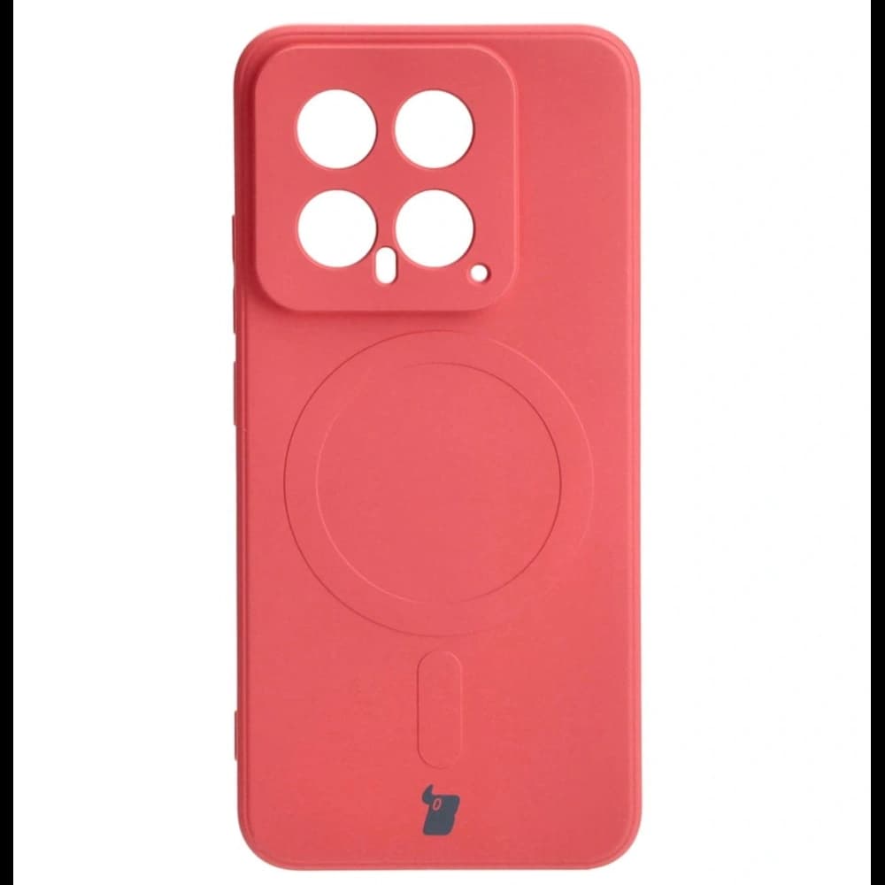 Bizon Case Silicone Magnetic Sq Xiaomi 14 roz murdar - 2