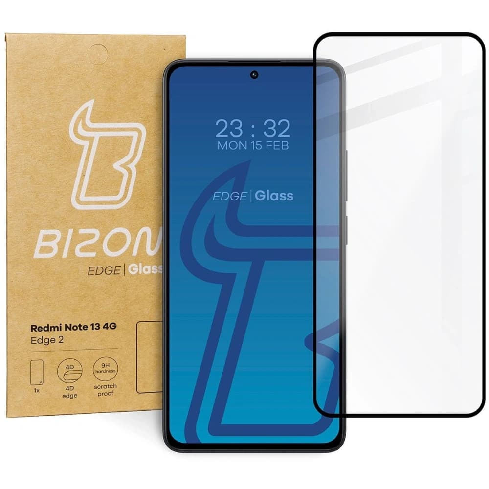 Bizon Glass Edge 2 Xiaomi Redmi Note 13 4G - 1