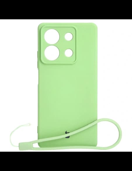 Bizon Case Szilikon Sq Xiaomi Redmi Note 13 5G világos zöld