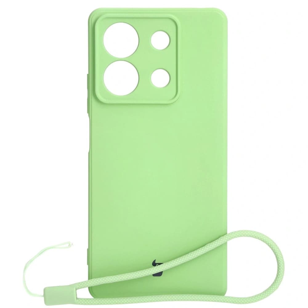 Bizon Case Szilikon Sq Xiaomi Redmi Note 13 5G világos zöld - 1