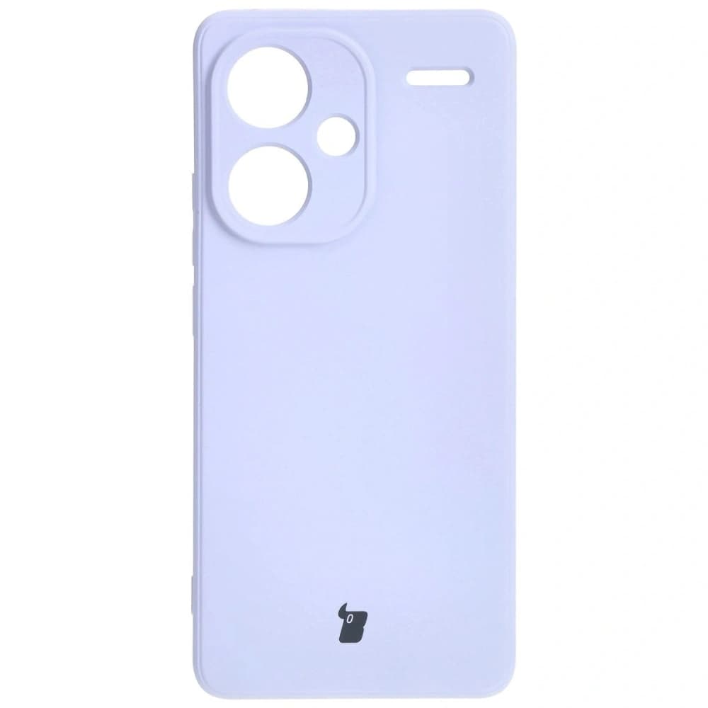 Etui Bizon Case Silicone Sq do Xiaomi Redmi Note 13 Pro+ 5G jasnofialové - 2