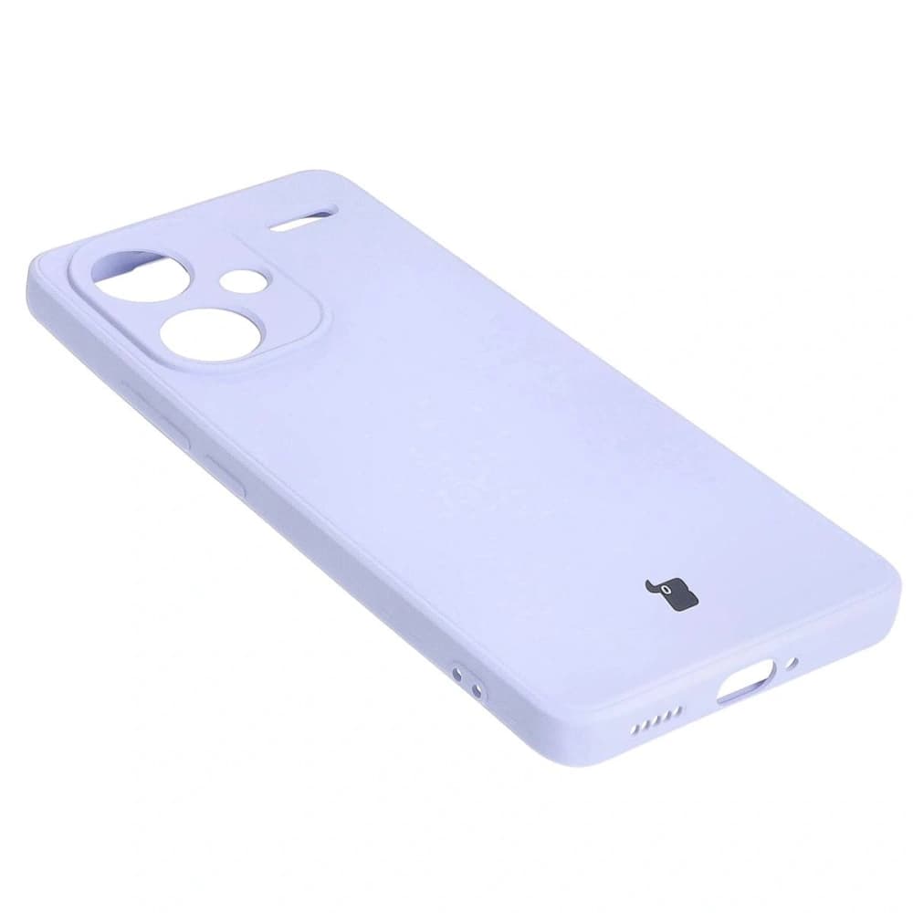 Etui Bizon Case Silicone Sq do Xiaomi Redmi Note 13 Pro+ 5G jasnofialové - 4