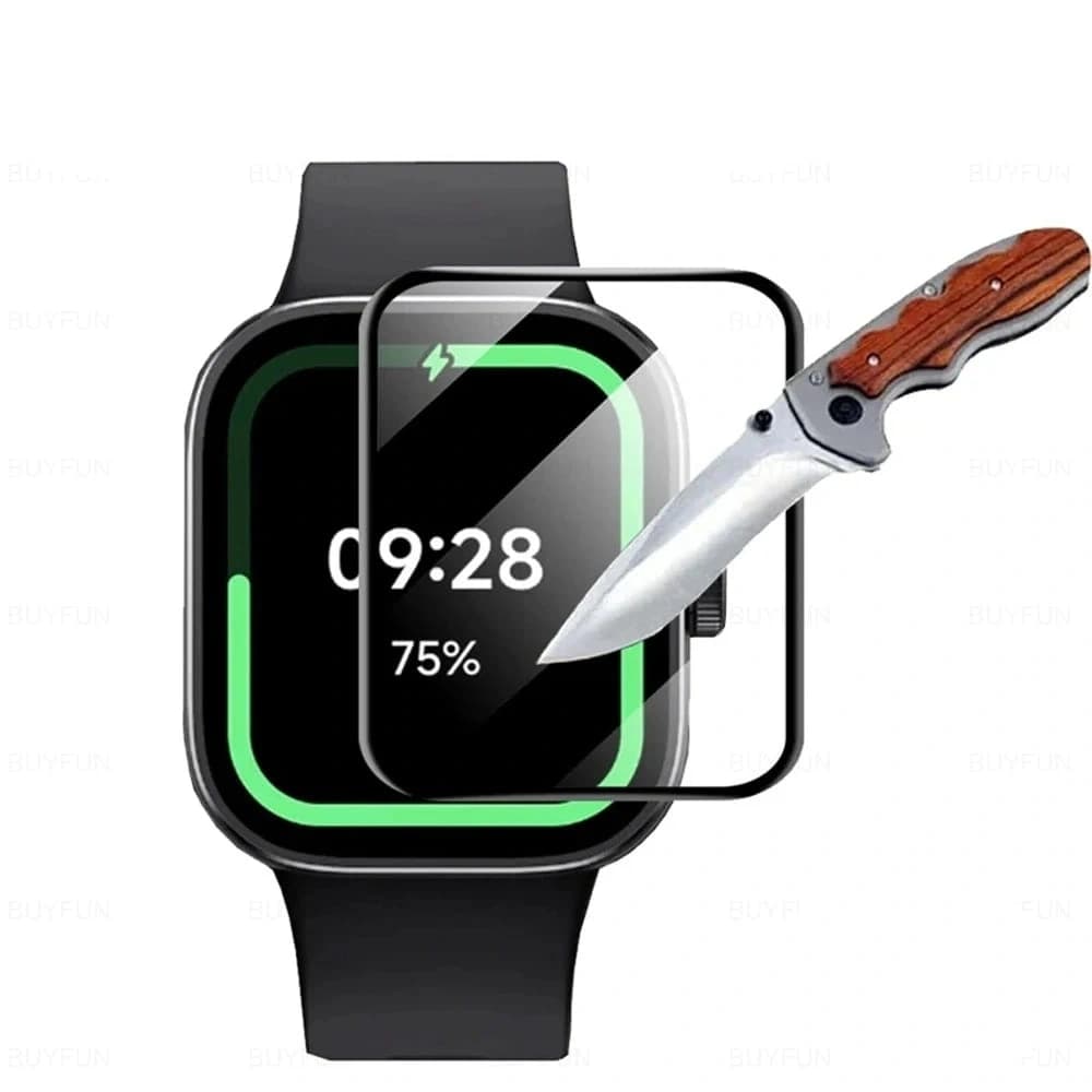 Bizon Glass Watch Edge Hybrid Redmi Watch 4 black - 5