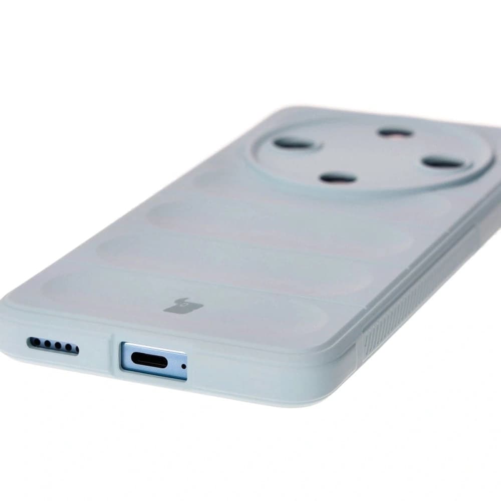 Bizon Case Tur Honor Magic6 Lite light blue - 2