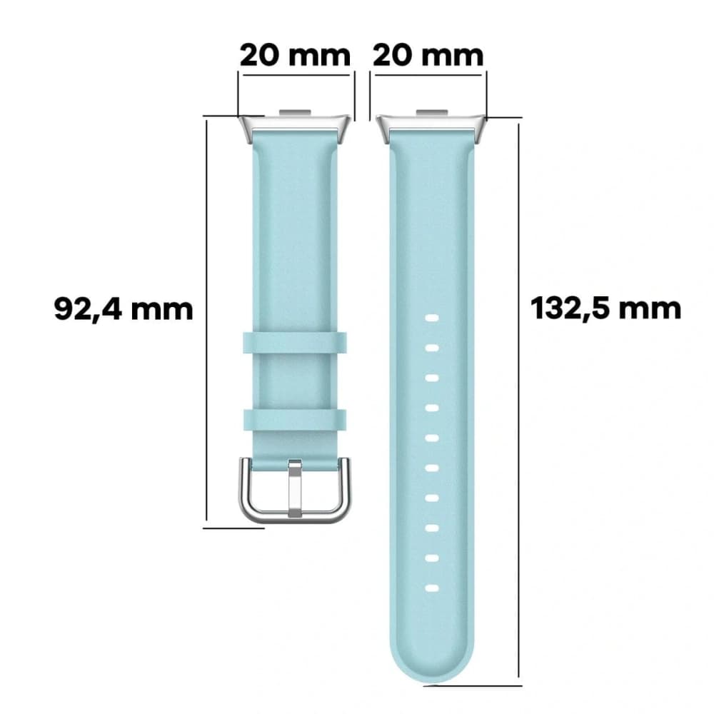 Pasek Bizon Strap Watch Casual do Redmi Watch 4 / Xiaomi Smart Band 9 Pro / 8 Pro modrý - 2