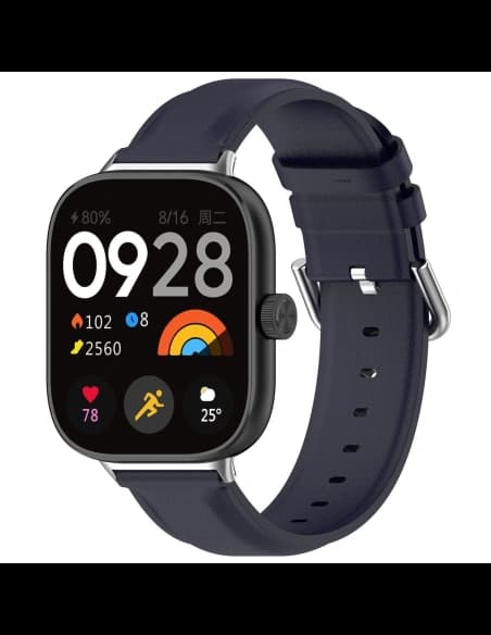 Bizon Strap Watch Casual Redmi Watch 4 / Xiaomi Smart Band 9 Pro / 8 Pro navy blue